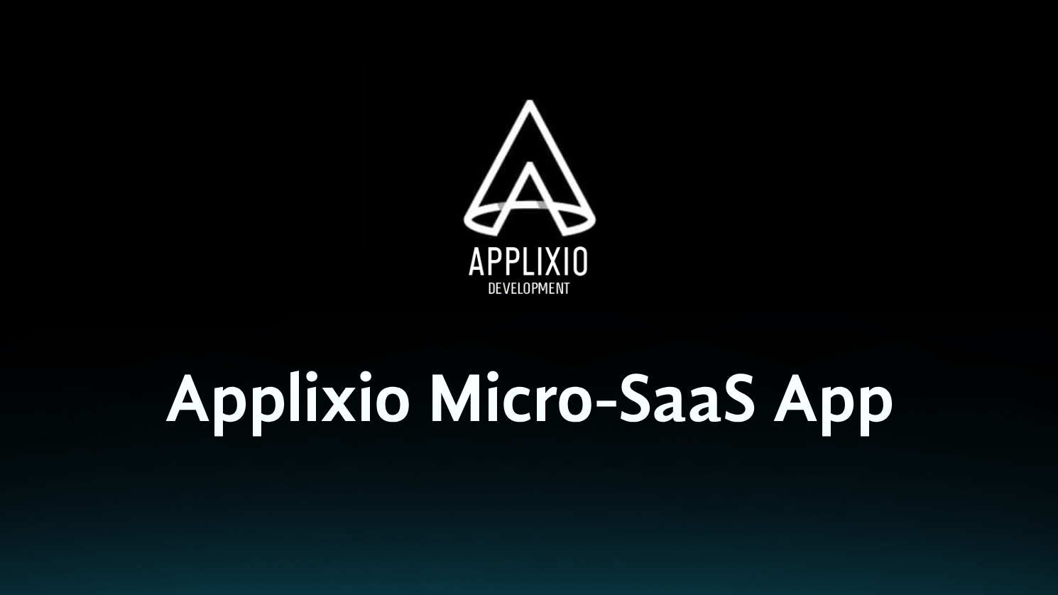 Applixio Micro-SaaS App
