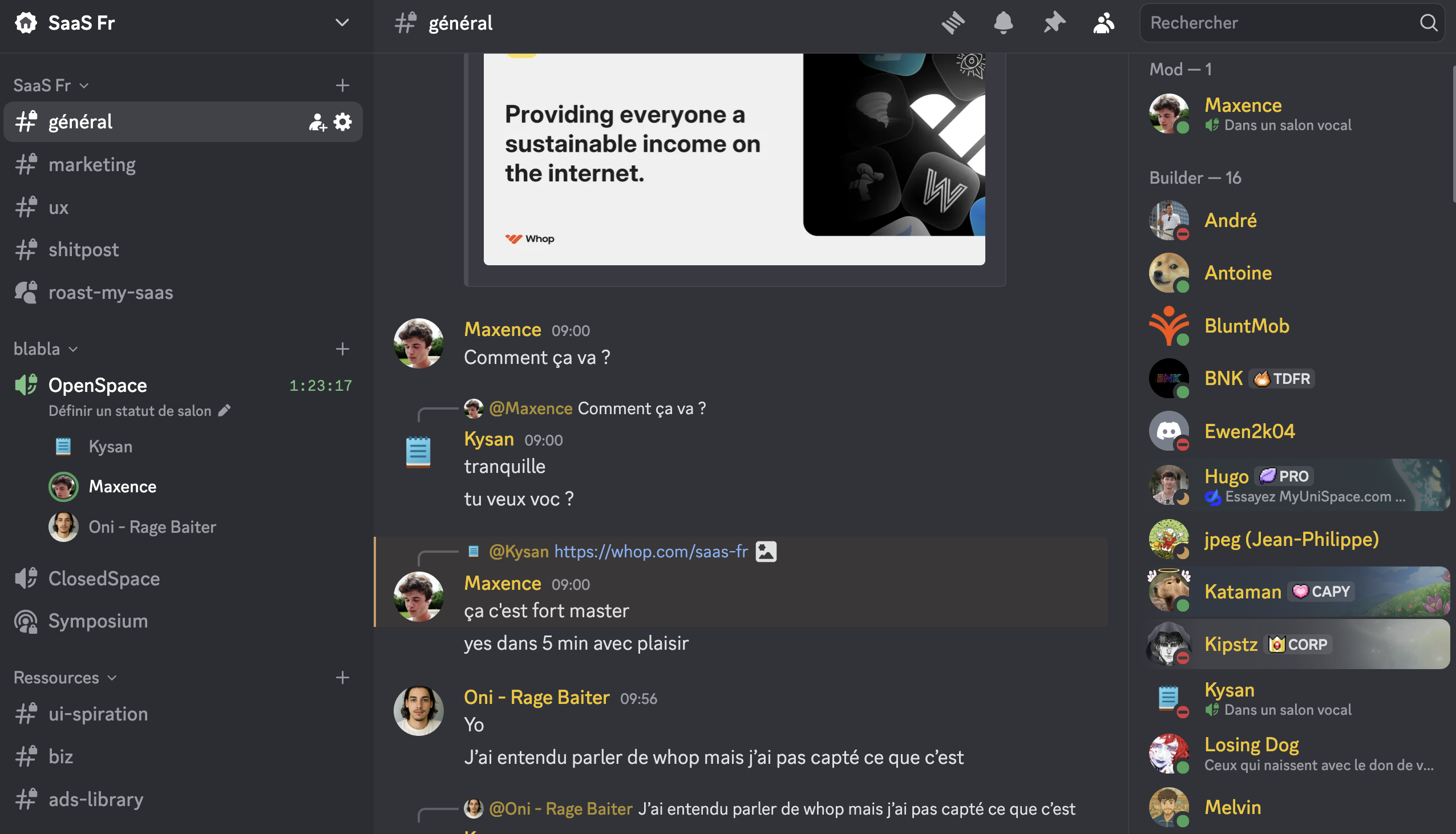 SaaS Fr:  Commu N°1 du SaaS FR