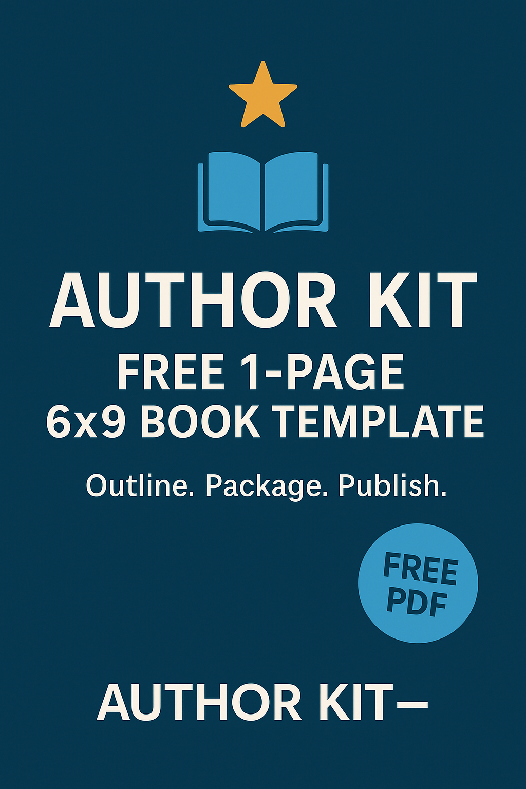 Author Kit—Free Book Template