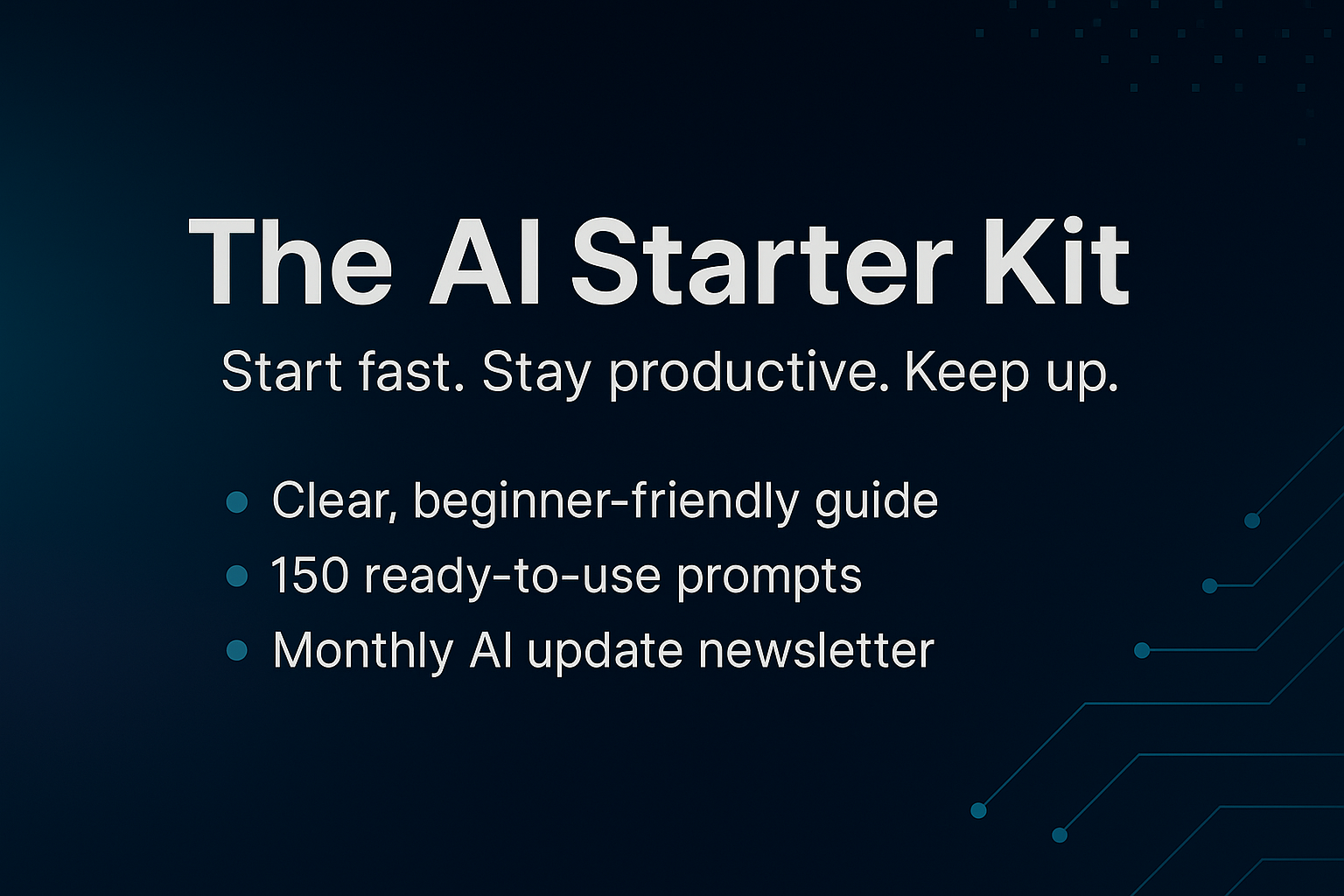 The AI Starter Kit