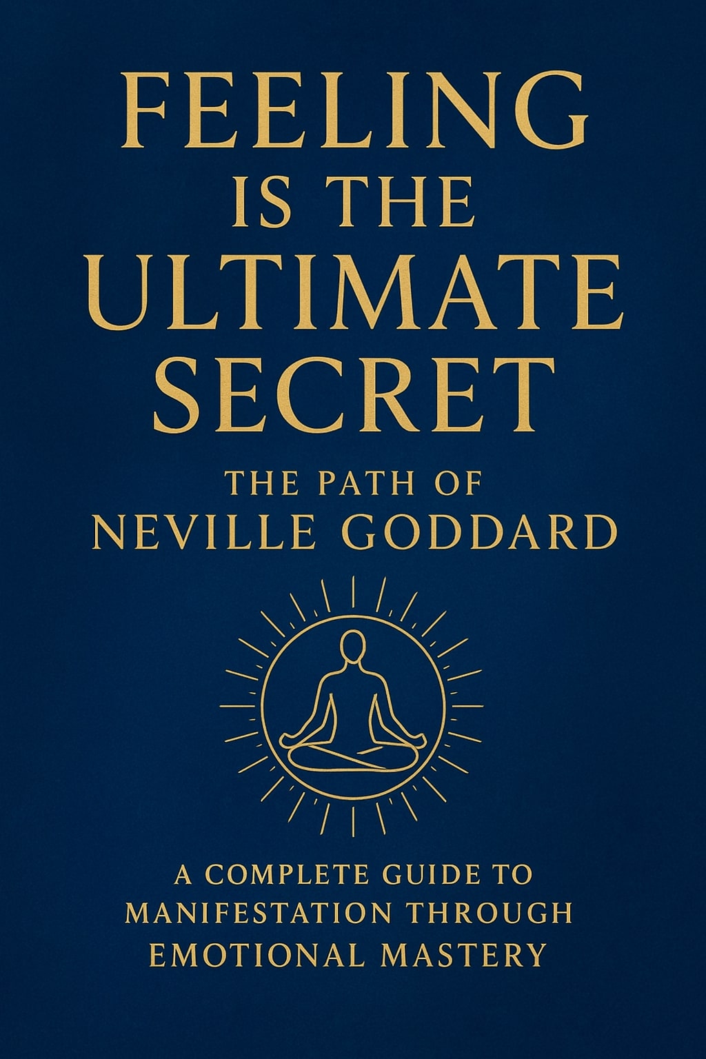 Feeling is the Ultimate Secret
