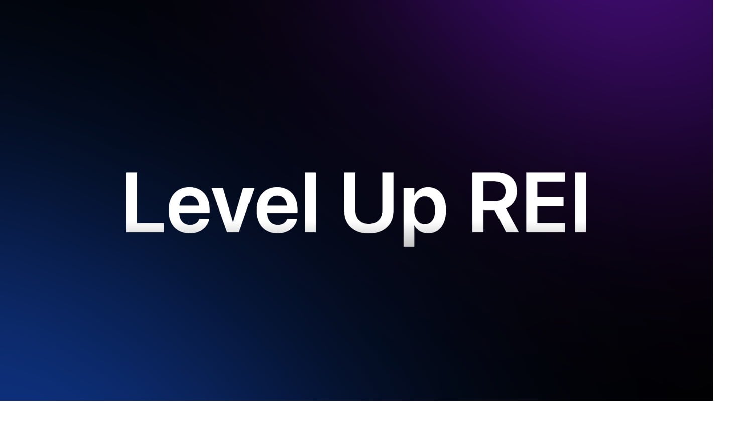 Level Up REI
