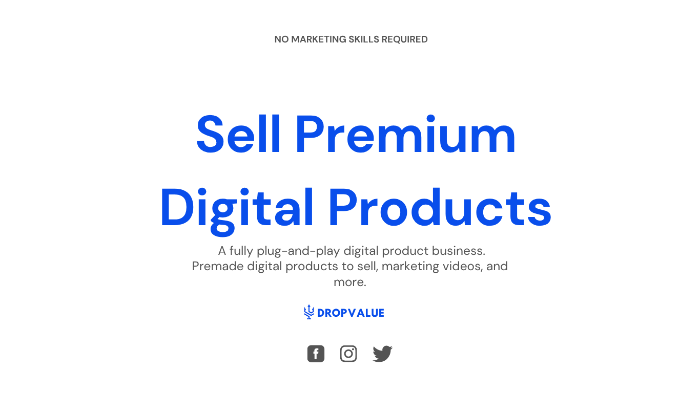 Dropvalue