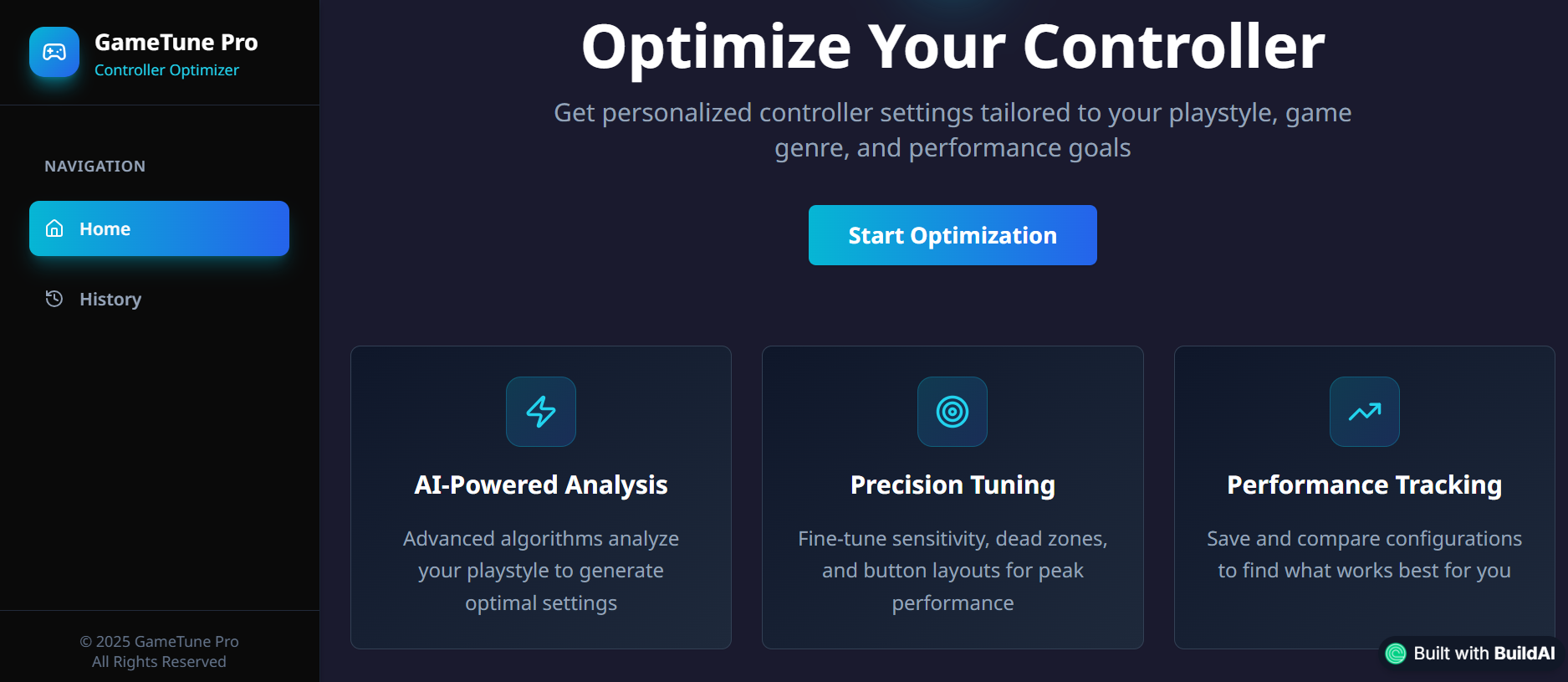 Gaming Controller Optimizer