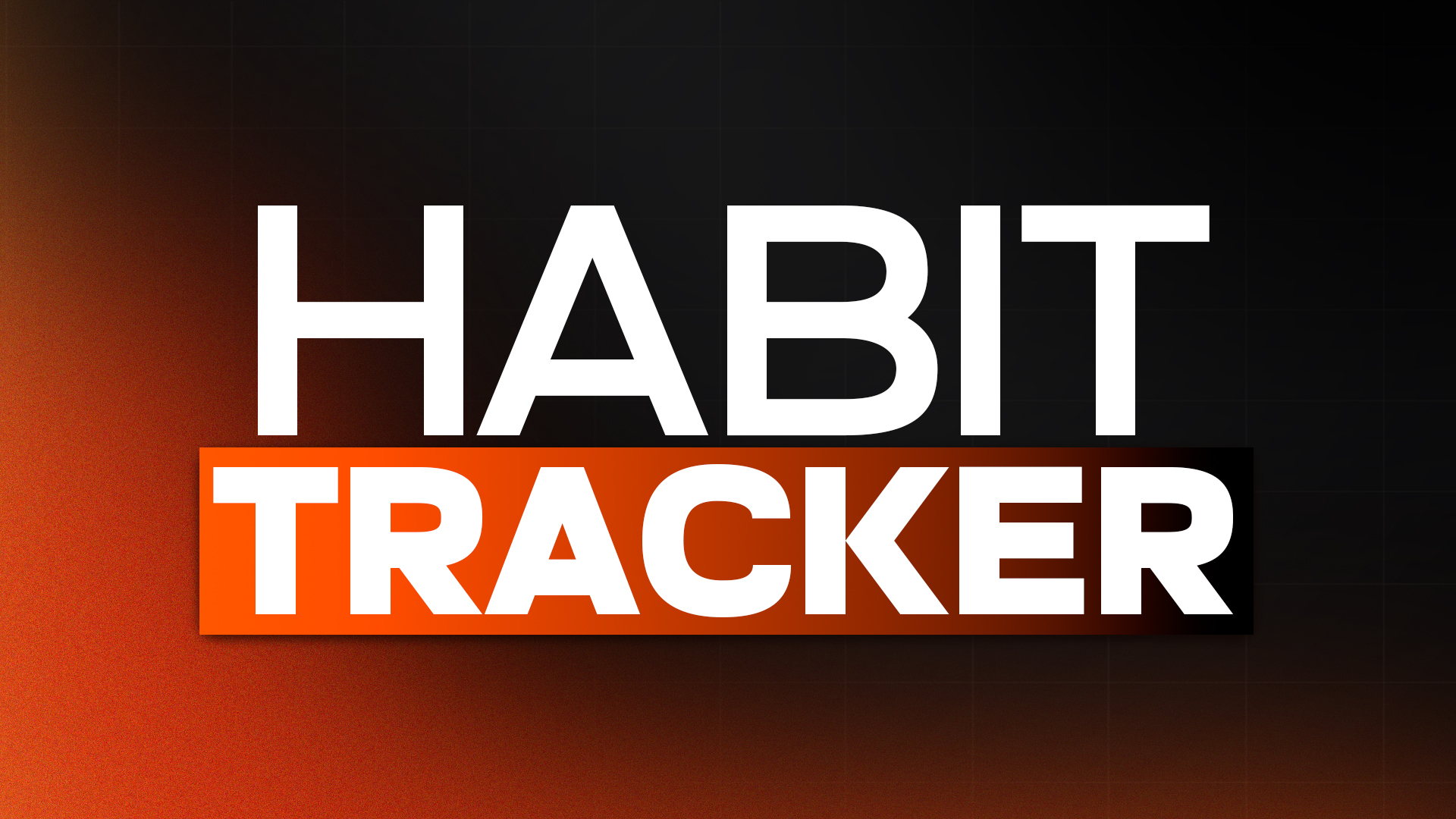 Tracker de Habitos