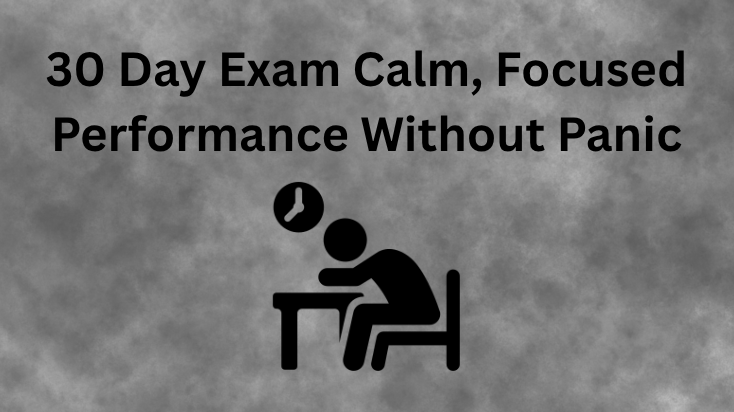 30-Day Exam Calm