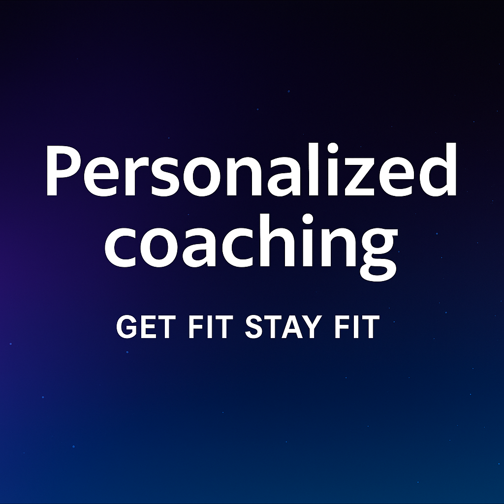 Personalized coaching