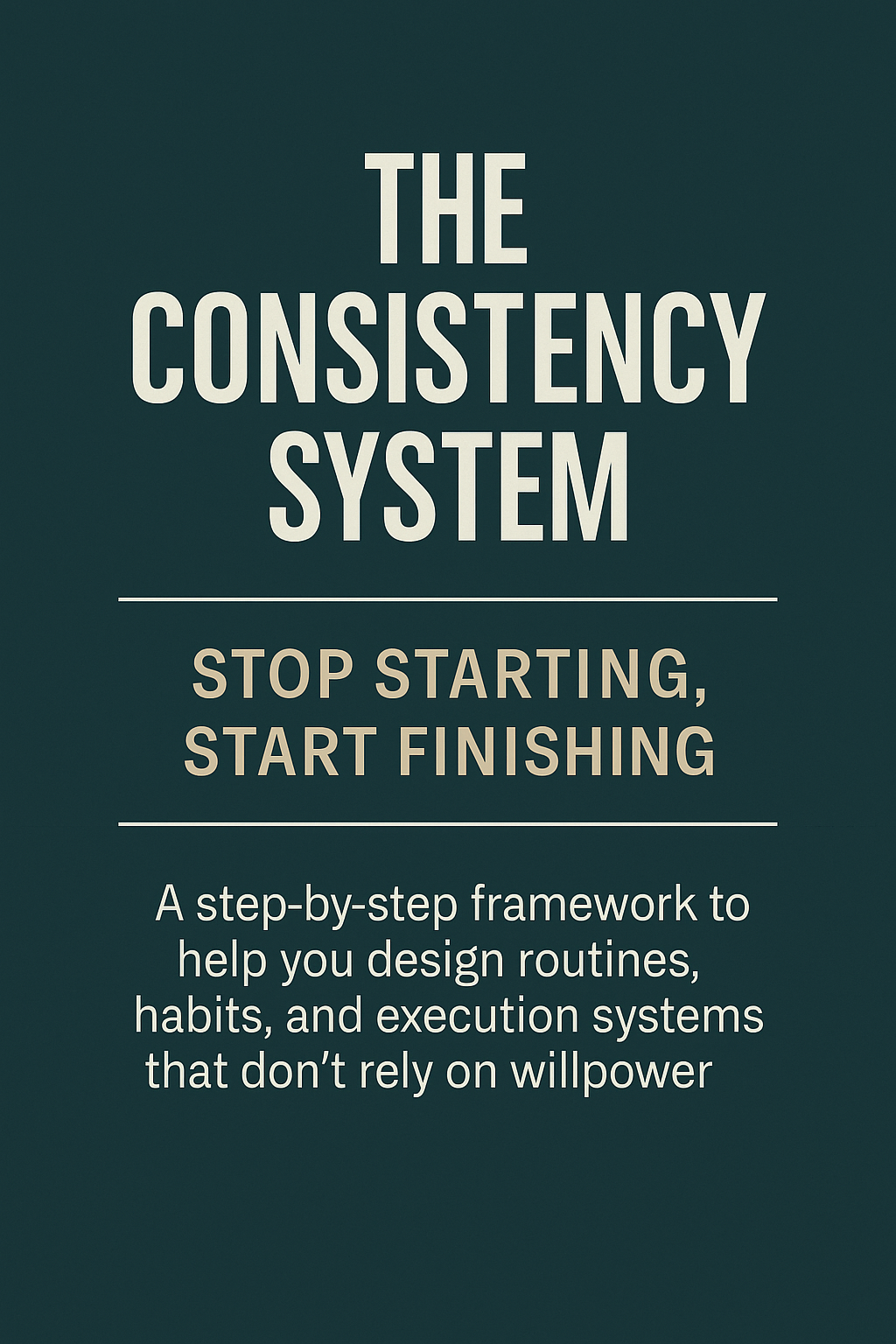 The Consistency System