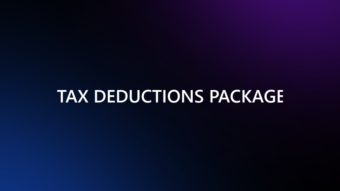 STS Tax Dev Deductions