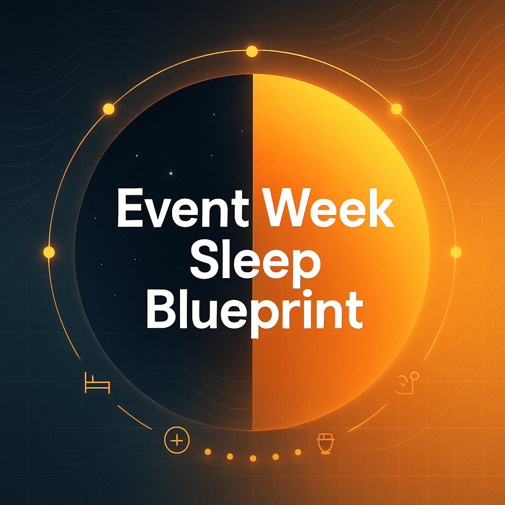 Event Week Sleep Blueprint