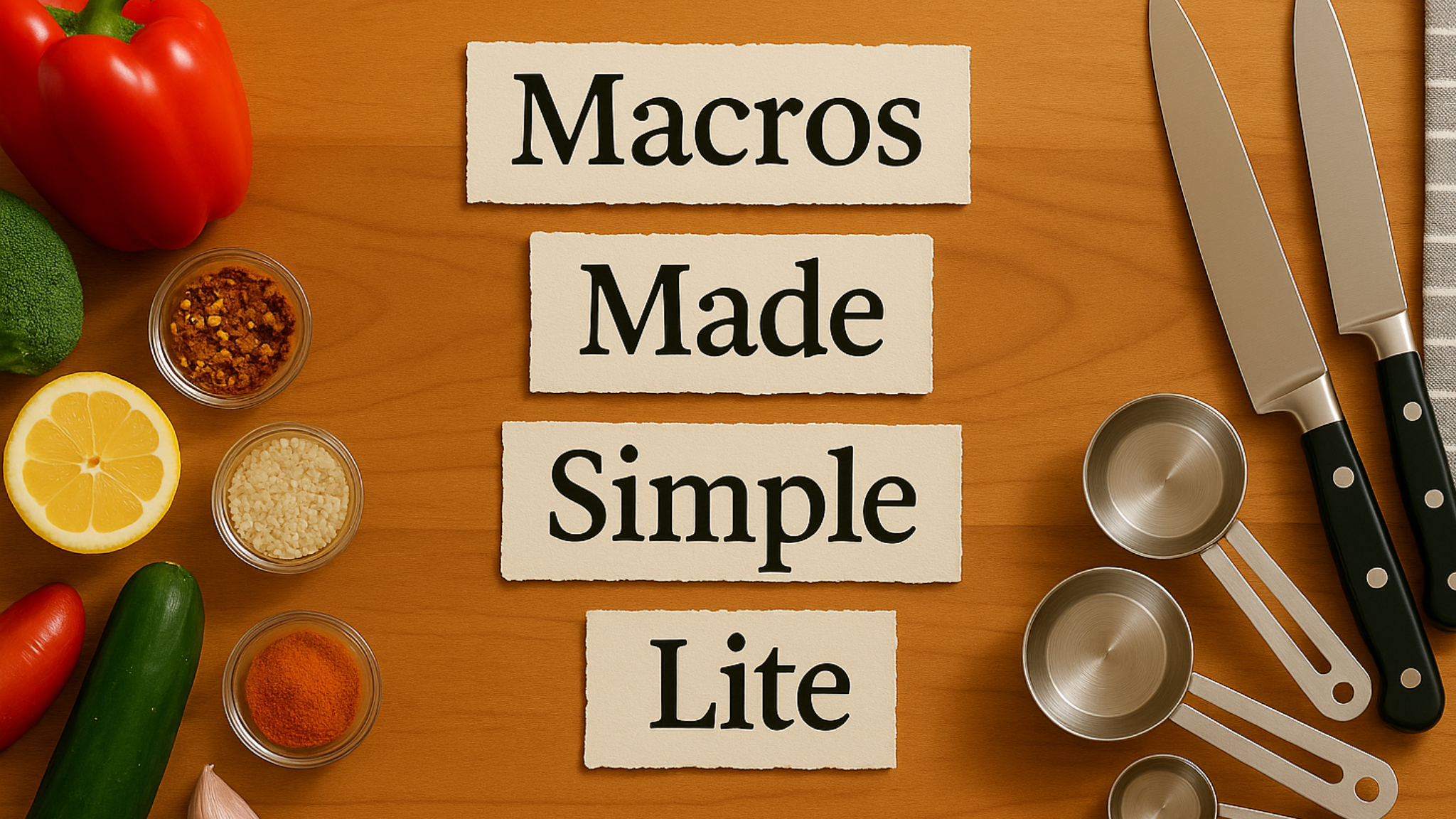 The Macro Blueprint Lite