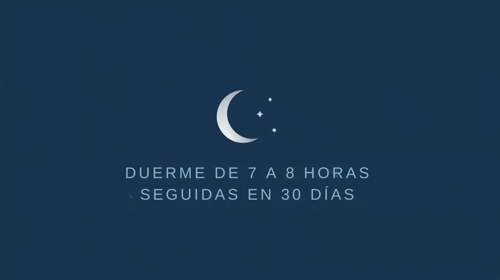 Duerme De 7 a 8 Horas Seguidas