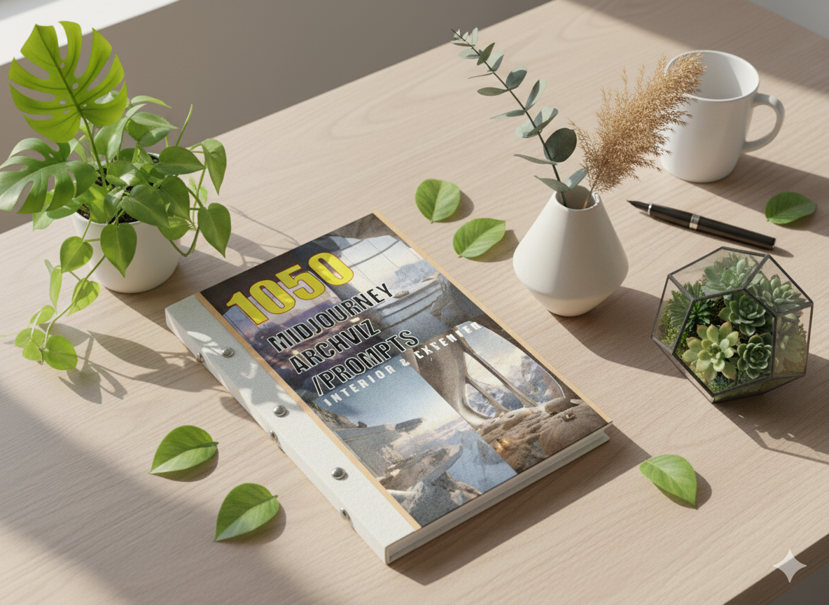 1050 Midjourney Archviz Prompt