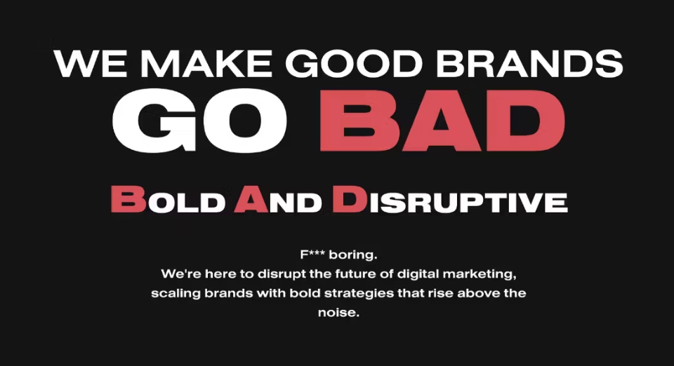 Bad Marketing