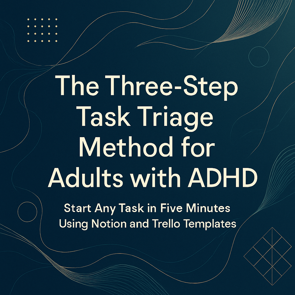 Triage Method for ADHD Adults