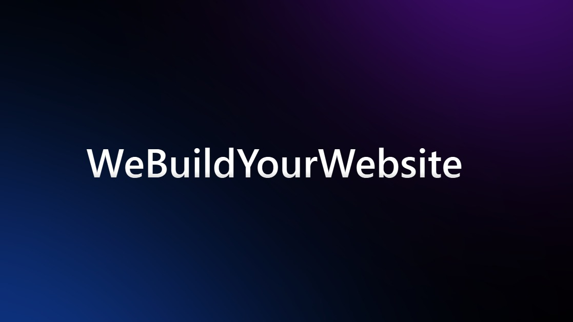 WeBuildYourWebsite
