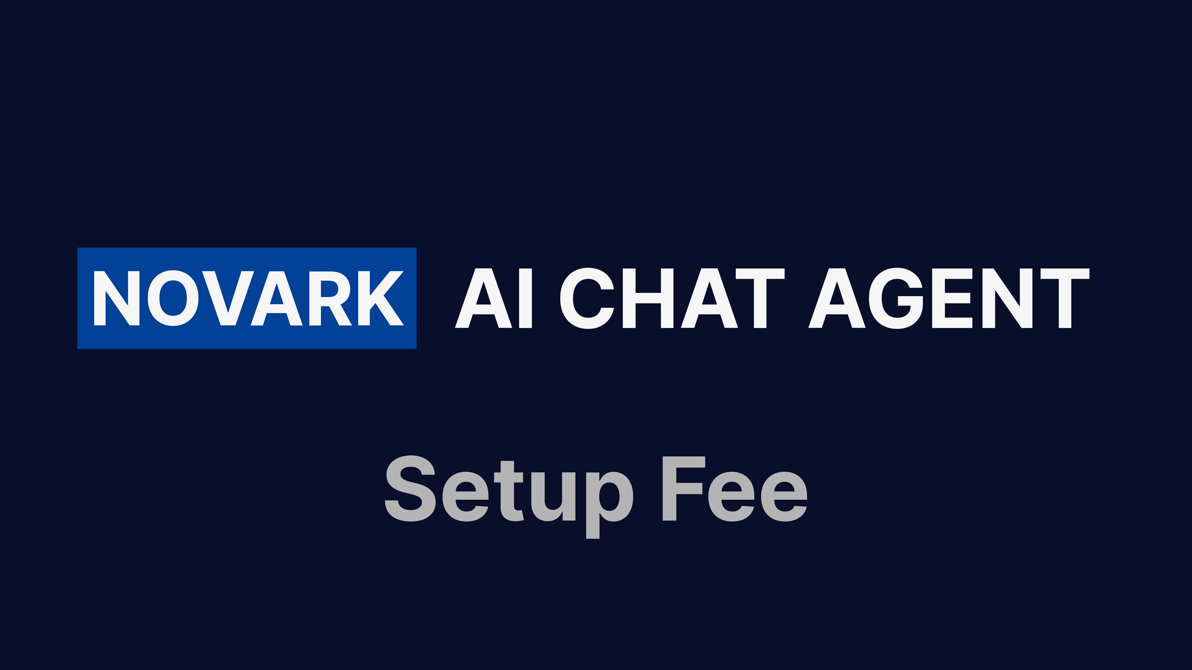 AI Chat Agent - Setup Fee