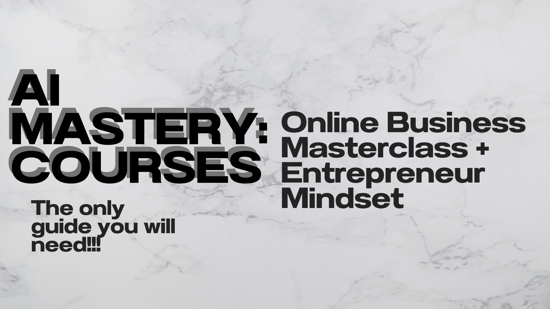 Profitable AI business 