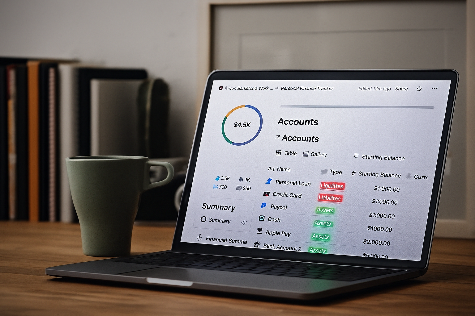 Personal Finance Tracker