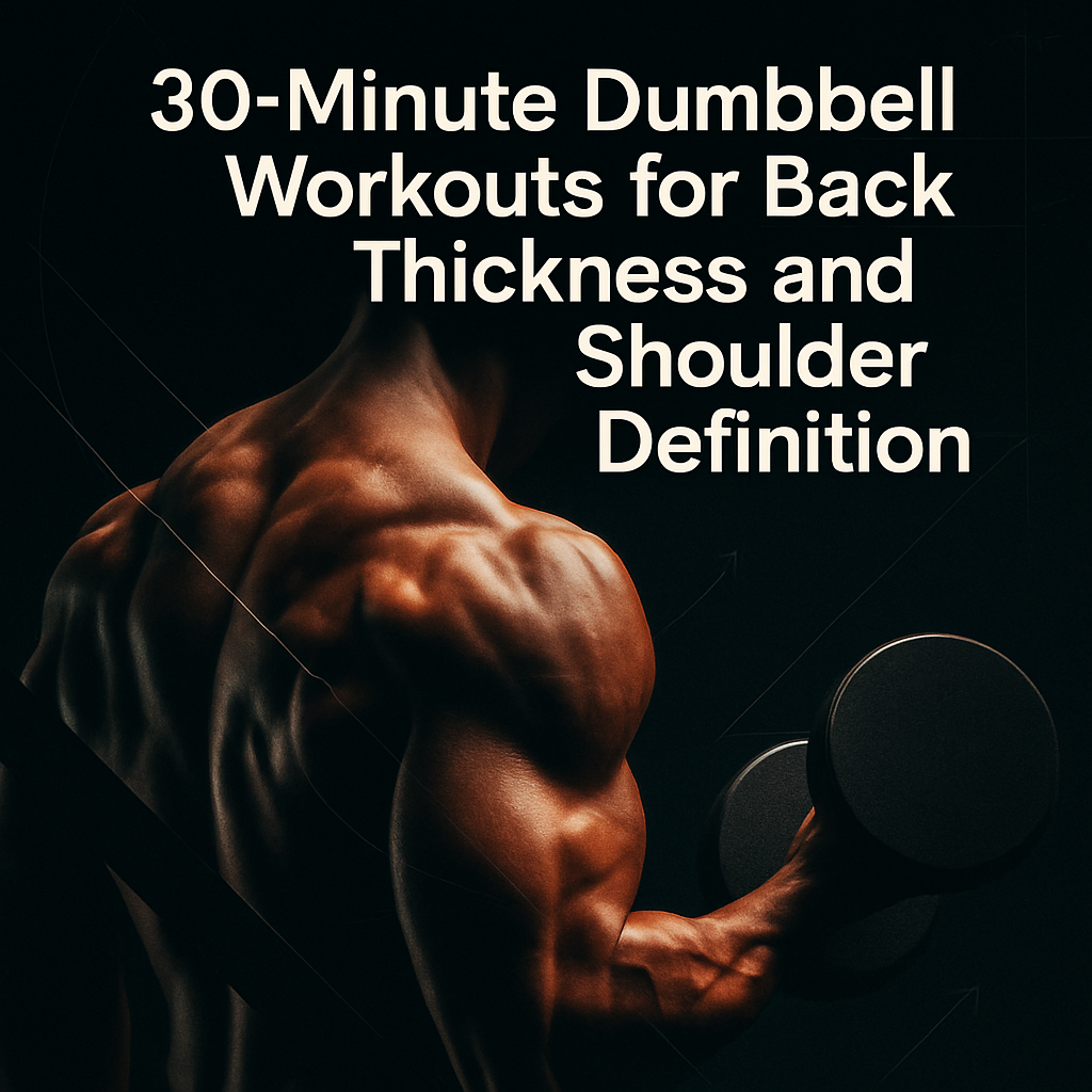 Lats and Delts with Dumbbells