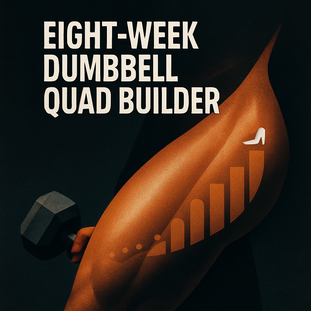 Growing Quads With Dumbbells 