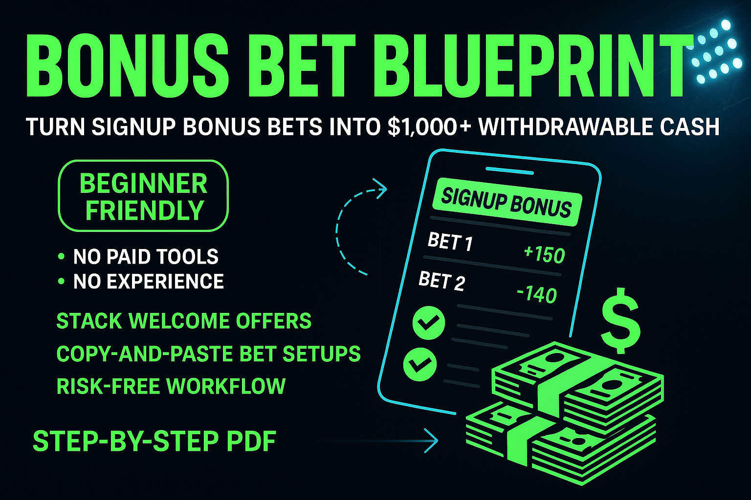 The Bonus Bet Blueprint