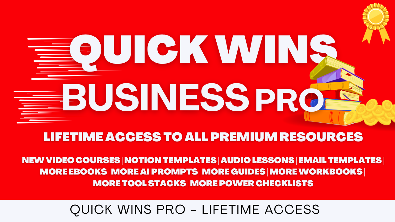 Quick Wins PRO - LIFETIME