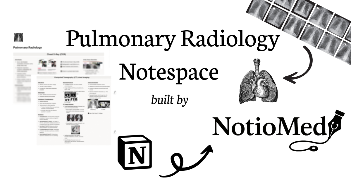 Pulmonary Radiology Notespace 