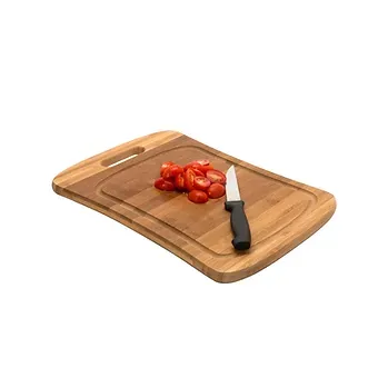 Curved Bamboo Chop Board