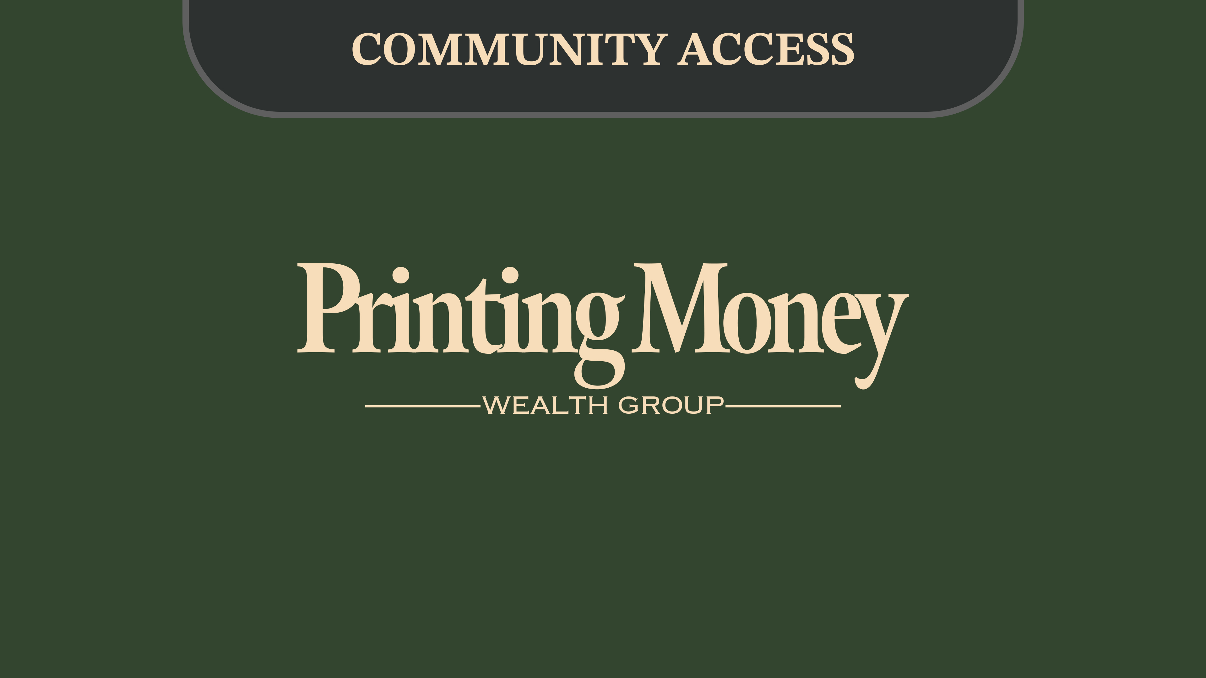 Community Membership