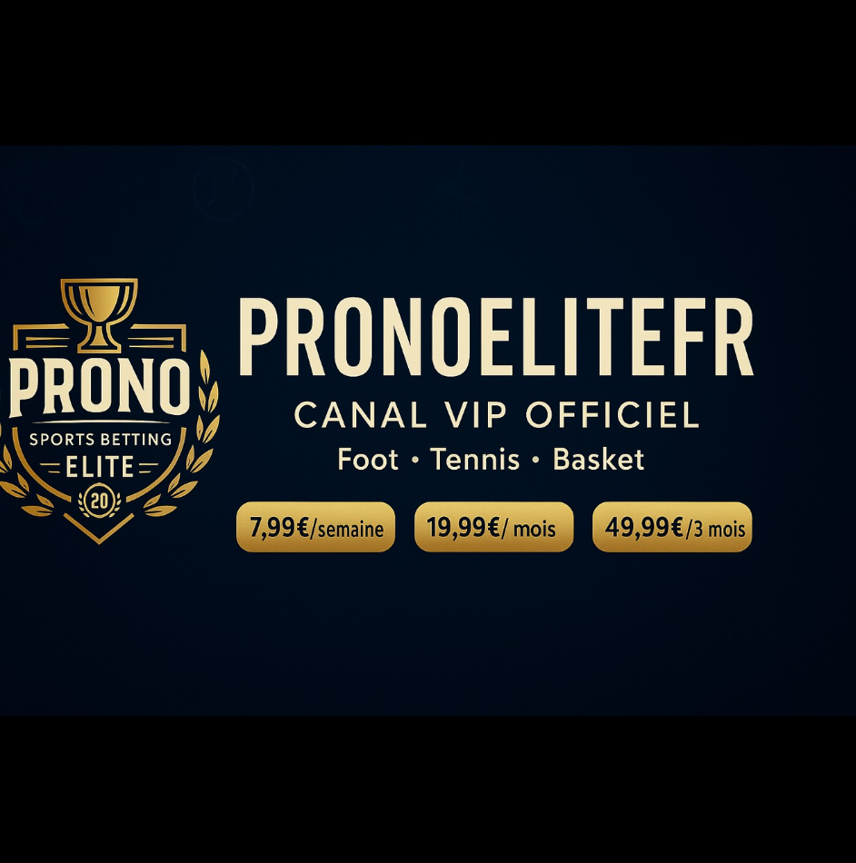  PronoEliteFR- Canal VIP