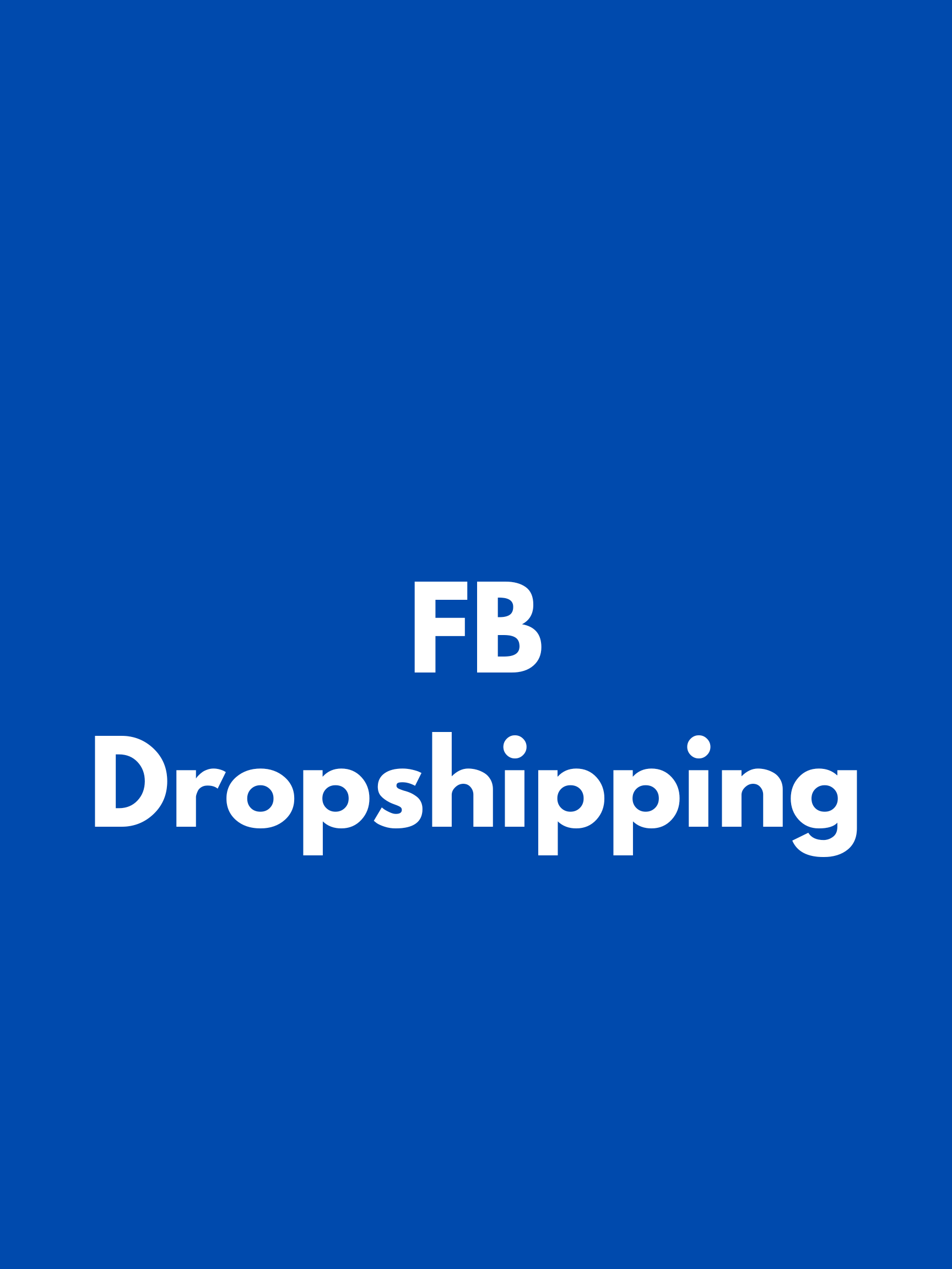 FB-Dropshipping