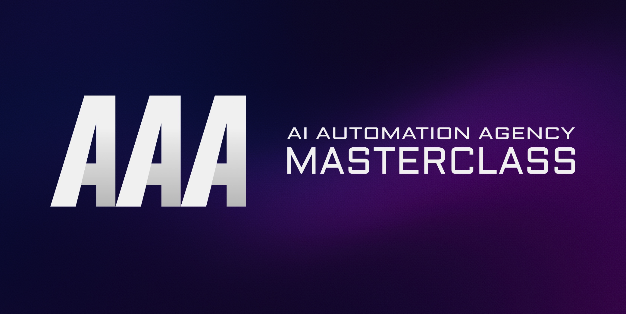 AAA Masterclass
