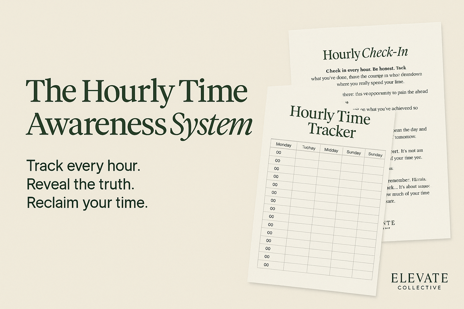 Hourly Time Awareness Tracker