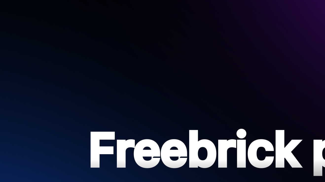 Free brick picks 