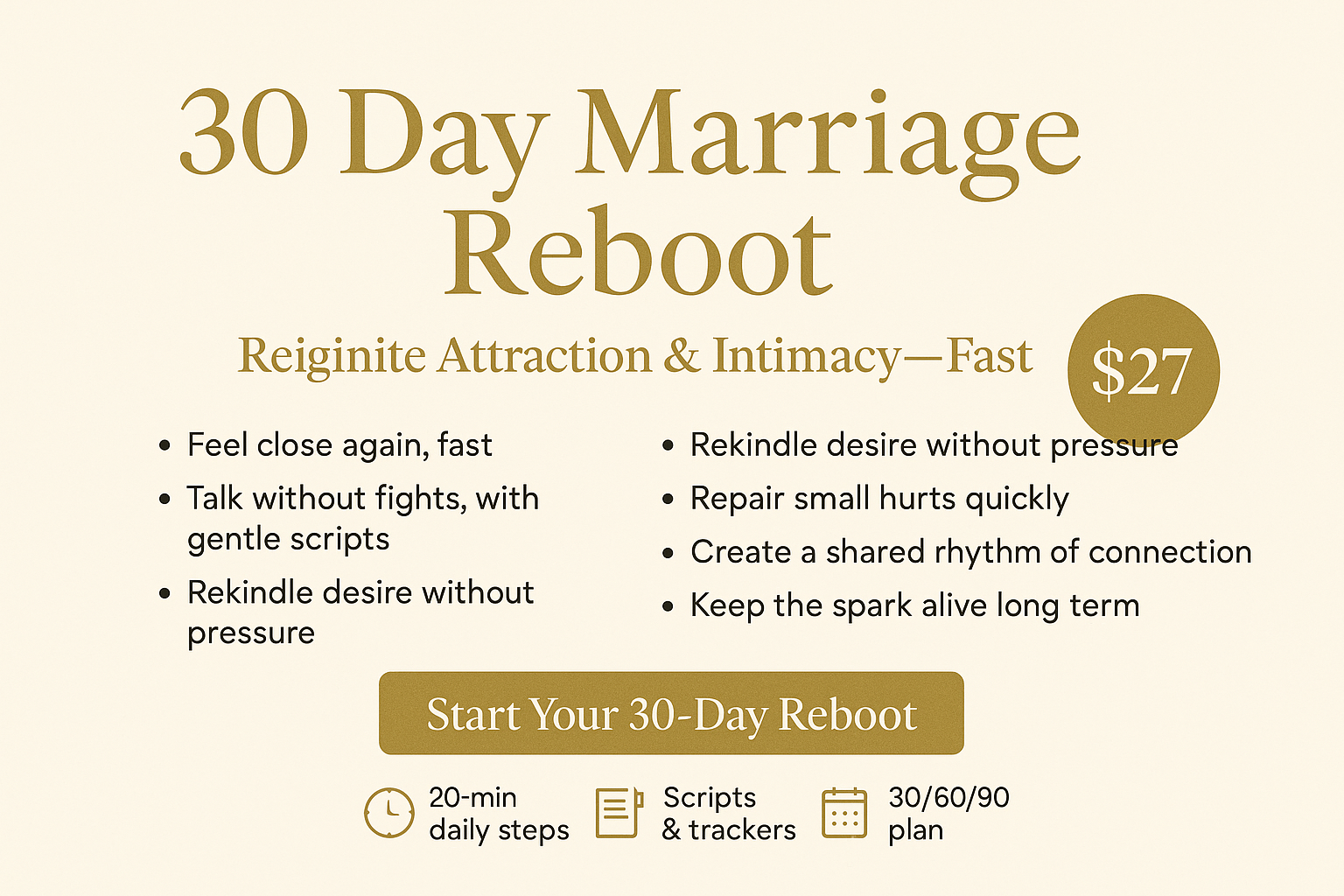 The 20-Minute Marriage Miracle