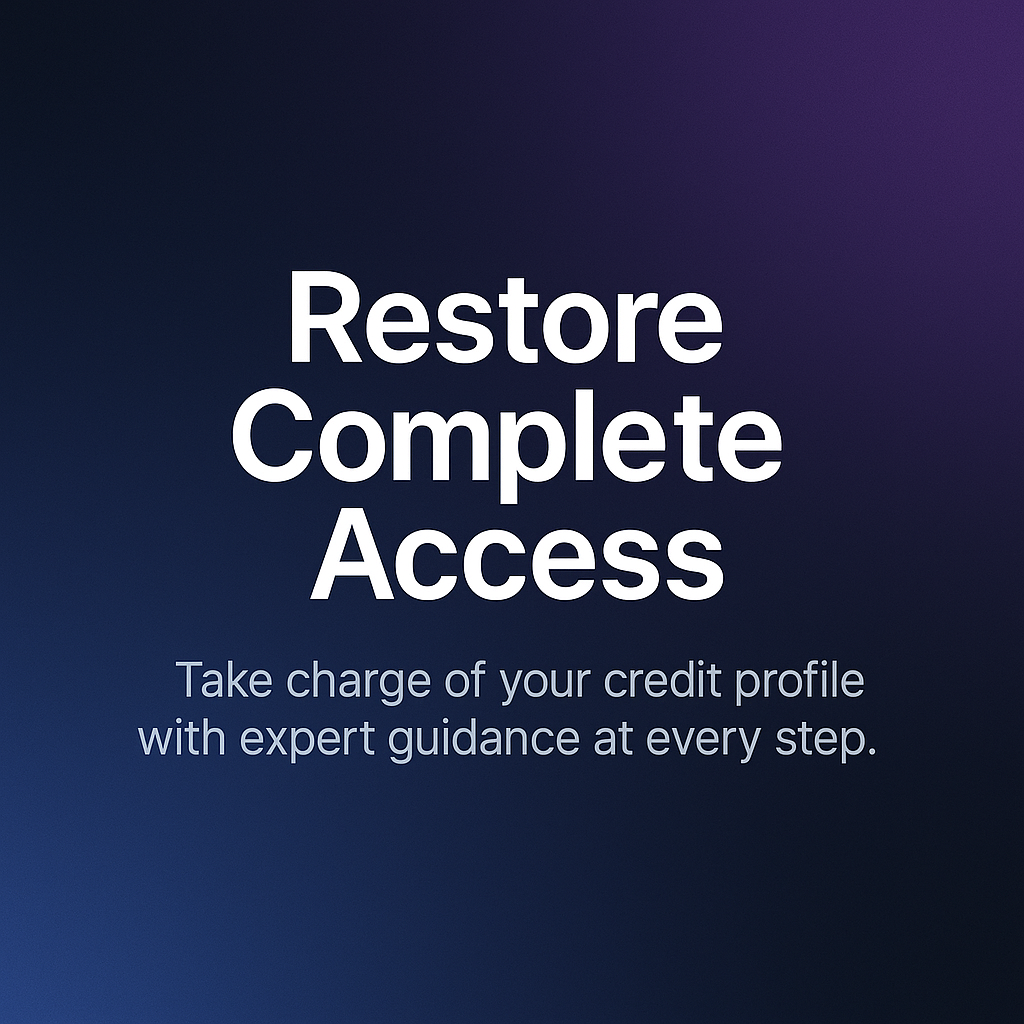 Restore Complete Access