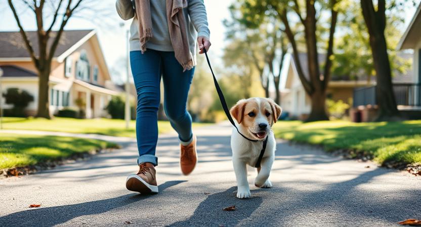 Calm Puppy Walks