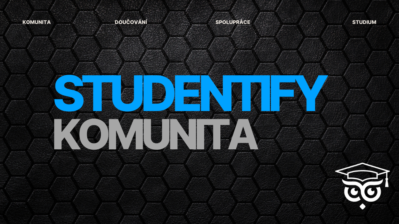 Základní přístup ke Studentify