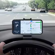 Car dashboard phone holder