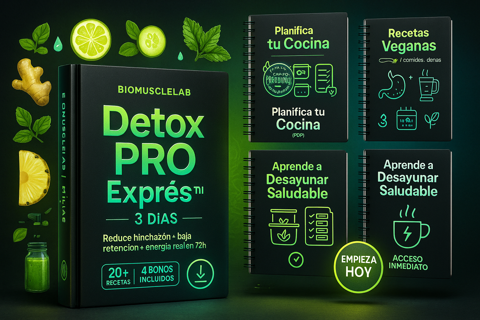 Recetas Detox PRO Exprés