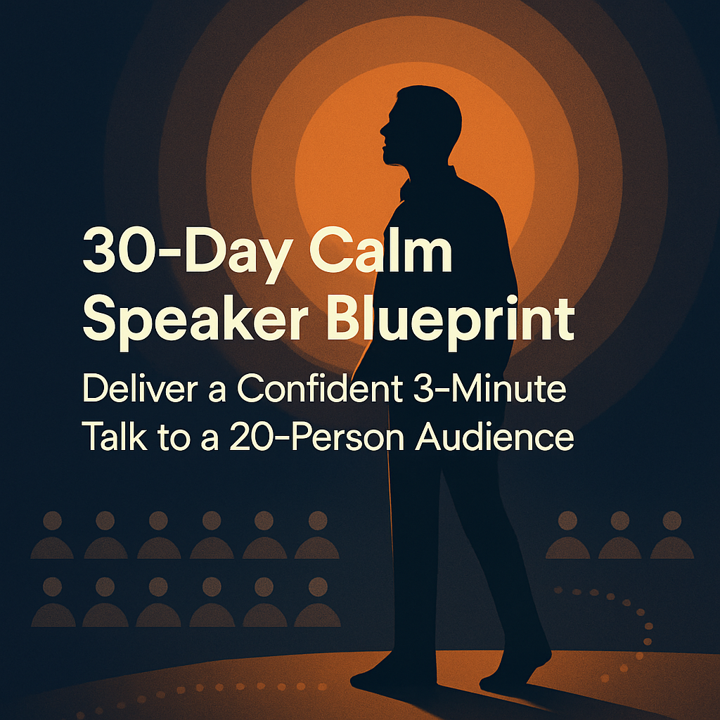 Calm Speaker 30D: 3-min talk