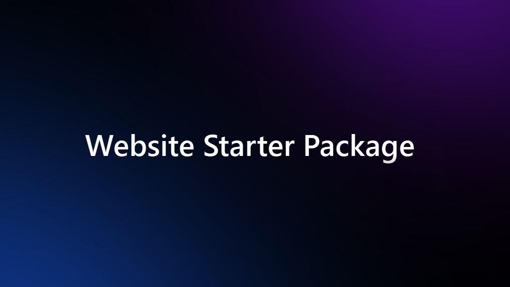 Website ongoing 