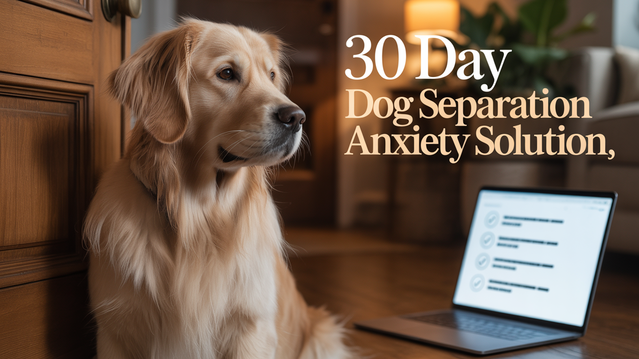 30 Day Dog Separation Anxiety 