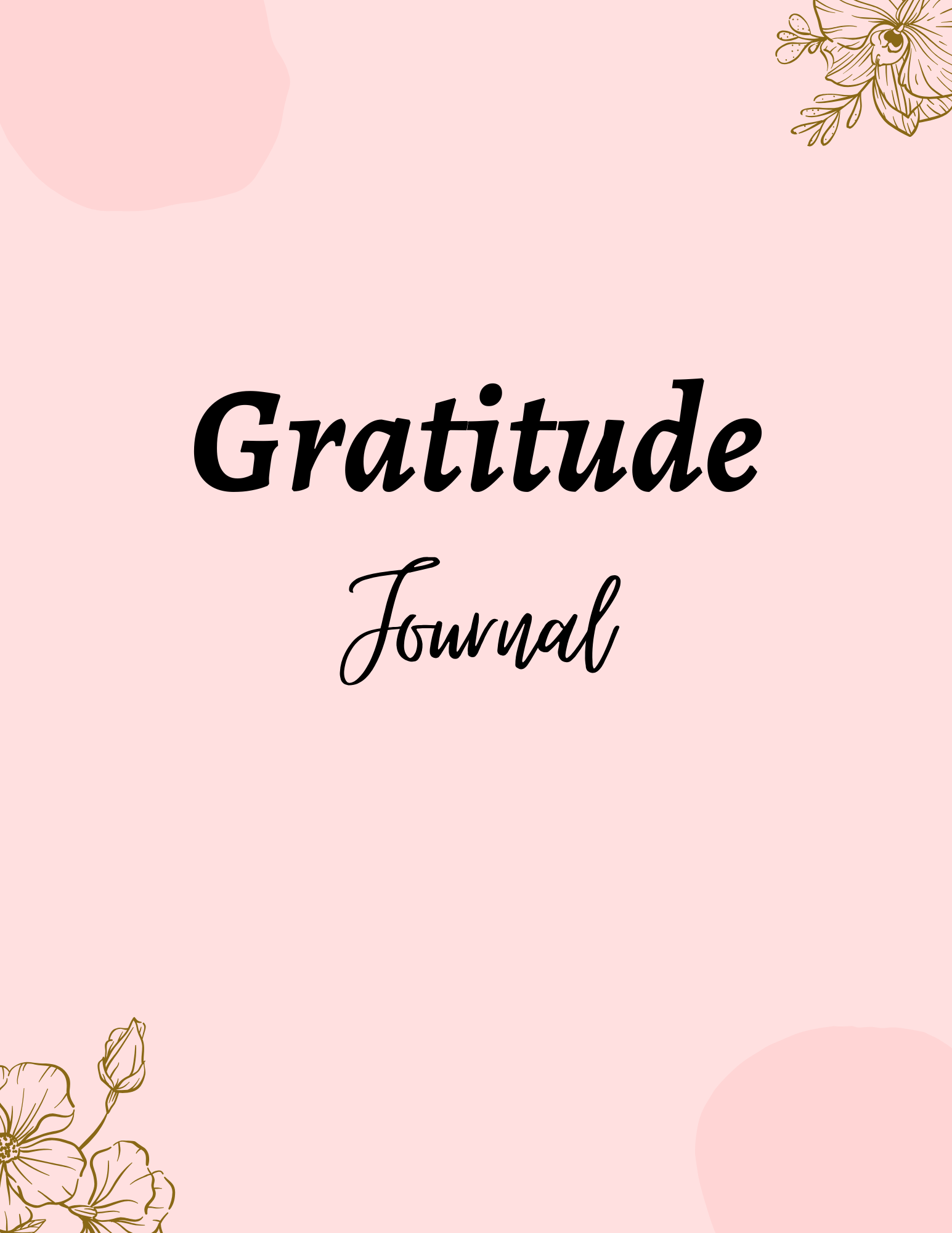 The Gratitude Journal 
