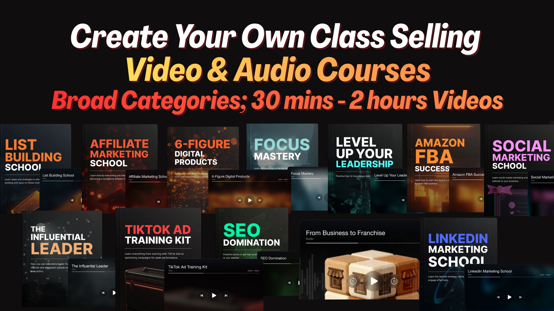350+ Premium Course For You