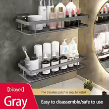 CozyNest Steel Shower Rack