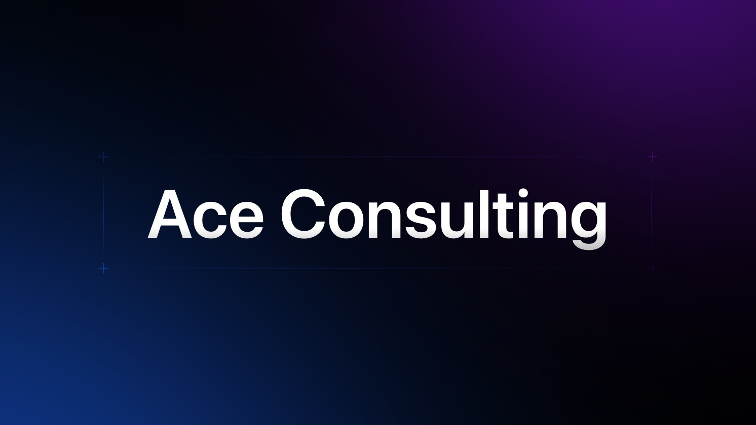 Ace consulting
