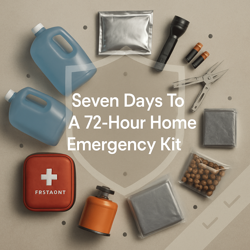 72-Hour Kit in 7 Days