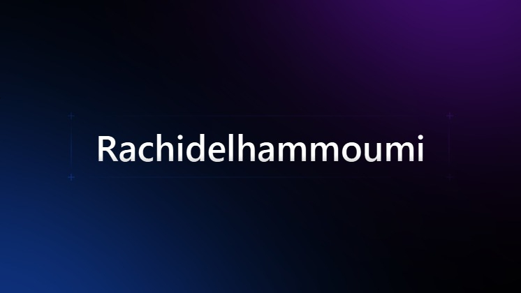 Rachidelhammoumi AlgoLab